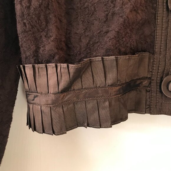 Tracy Reese | Lacy Ribbon-Trimmed Cardigan - Picture 5 of 14